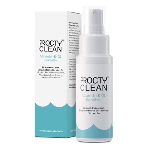 proctyclean vitamin-e-öl|ProctyClean ProctyClean® Vitamin.